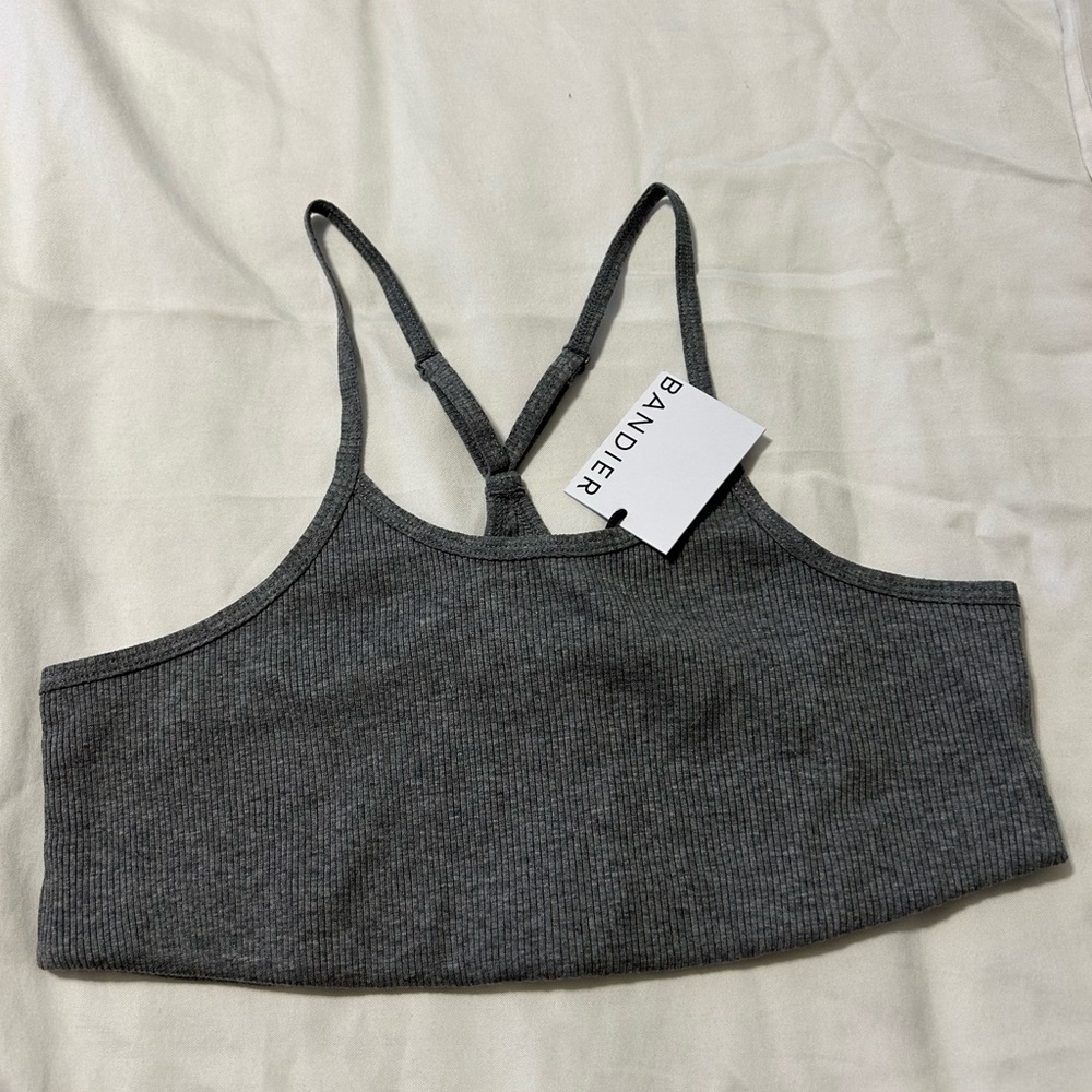 WSLY BANDIER Ribbed Bra